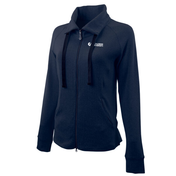 Navy-1Greg-Norman-Ladies'-Mock-Neck-Full-Zip-Jacket
