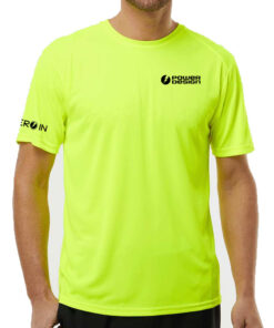 Performance UPF 50+ Short Sleeve Tee - Safety Green
