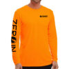 Supervisor Performance UPF 50+ Long Sleeve Tee - Neon Orange
