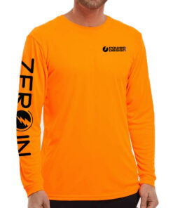 Supervisor Performance UPF 50+ Long Sleeve Tee - Neon Orange