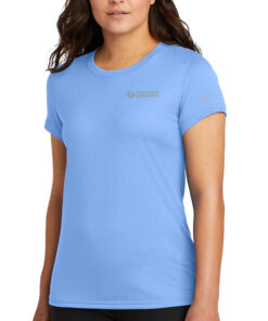 Valor-Blue-Nike-Ladies-Swooshe-Sleeve-rLegend-Tee