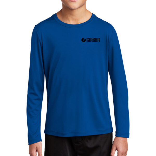 royal-Sport-Tek-Youth-Posi-UV-Pro-Long-Sleeve-Tee----
