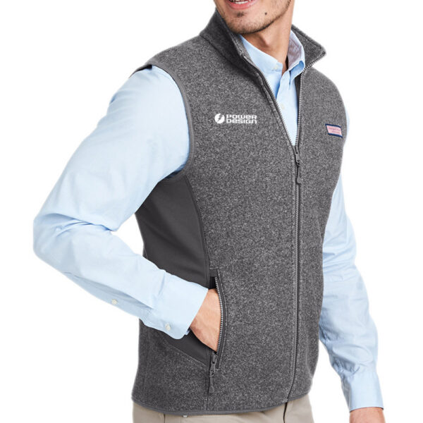 Alternative view of Vineyard Vines Men's Harbor Fleece Vest