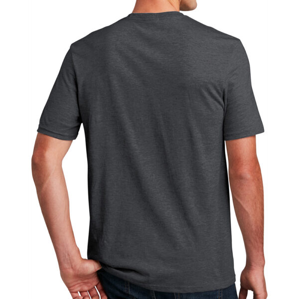 Alternative view of District Perfect Blend Tee - Heathered Charcoal