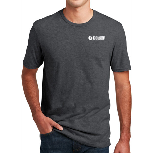 District Perfect Blend Tee - Heathered Charcoal