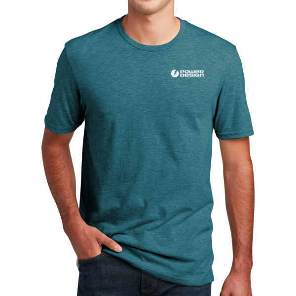 District Perfect Blend Tee - Heathered Teal