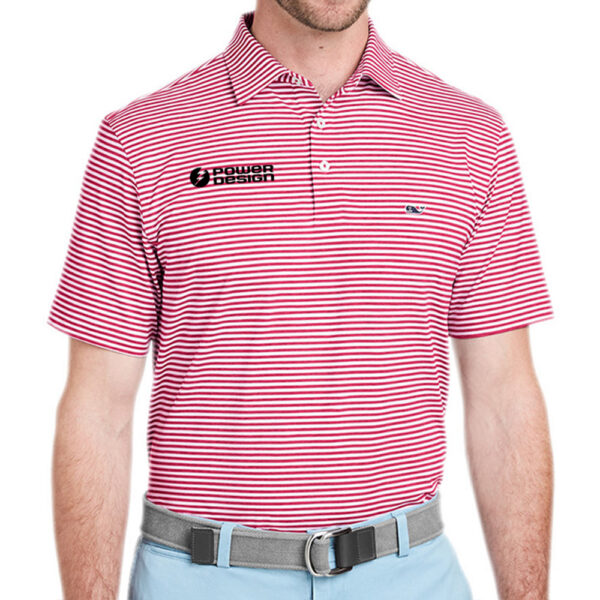 Alternative view of Vineyard Vines Men's Heathered Winstead Sankaty Polo