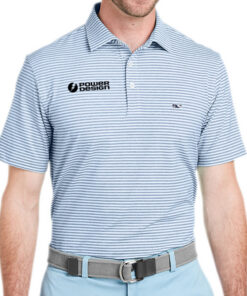 Vineyard Vines Men's Heathered Winstead Sankaty Polo