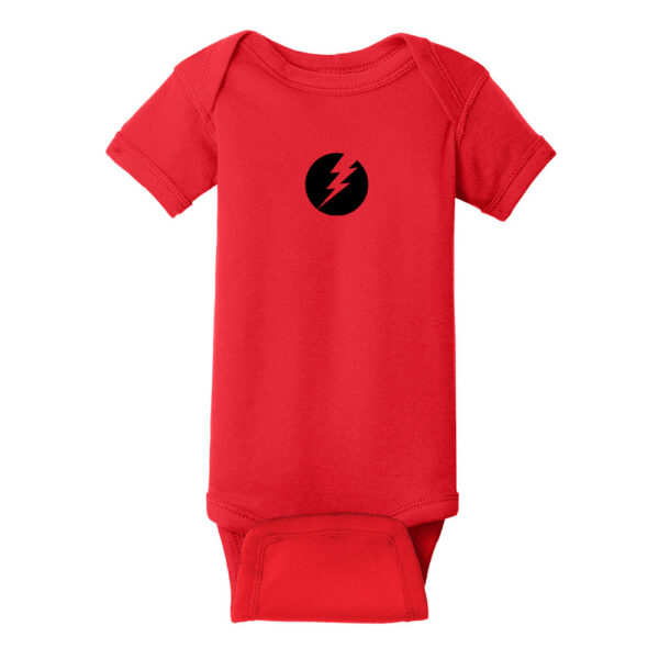 Infant Short Sleeve Baby Rib Bodysuit