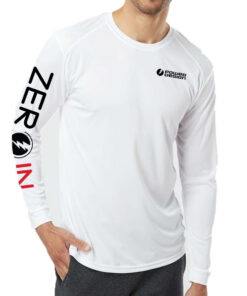 Performance UPF 50+ Long Sleeve Tee - White