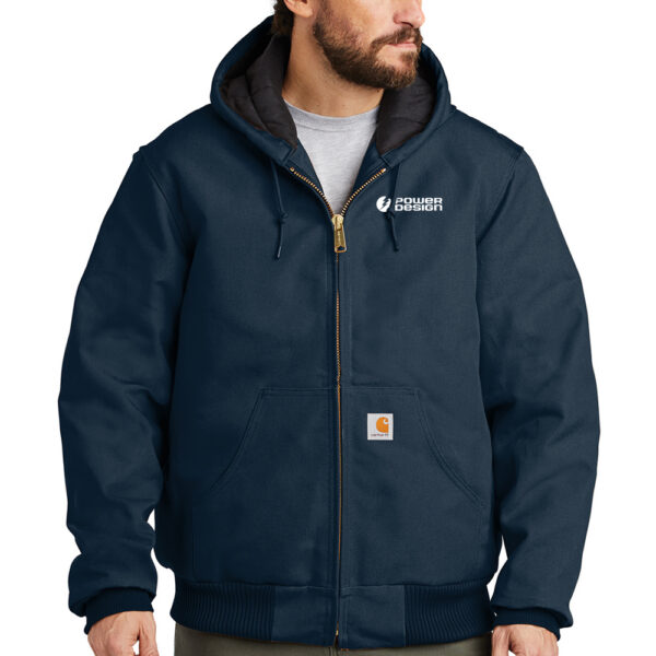 Alternative view of Carhartt Quilted Flannel-Lined Duck Active Jacket