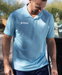 Alternative view of Municipal REC Sport Polo - Sky Blue