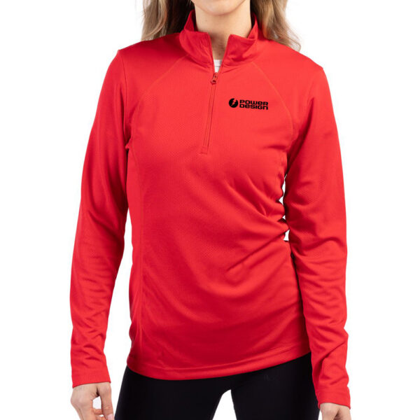 Ladies' Half Zip Tech Pullover