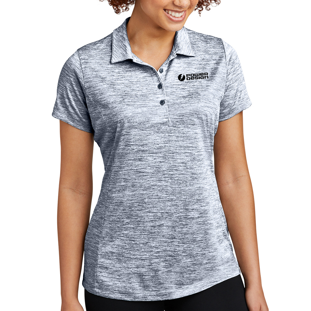 Alternative view of Ladies' Electric Heather Polo