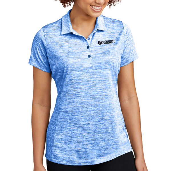 Ladies' Electric Heather Polo