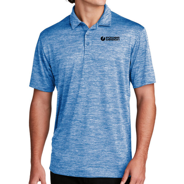 Alternative view of Men's Electric Heather Polo