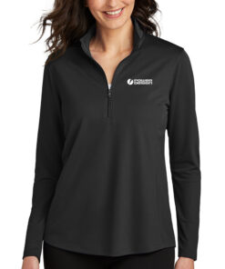 Alternative view of Ladies' Port Authority® Dry Zone UV Micro-Mesh 1/4-Zip