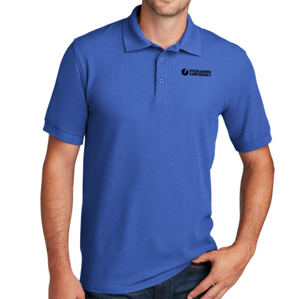 Alternative view of Men's Core Blend Pique Polo