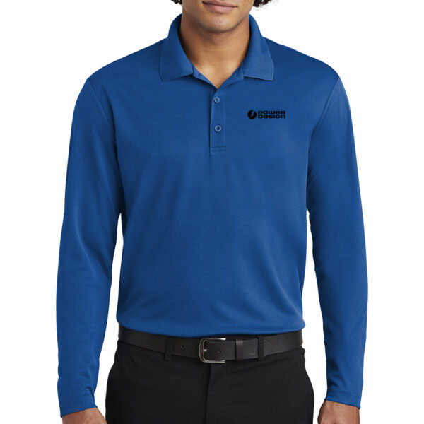 Alternative view of Men's RacerMesh Long Sleeve Polo
