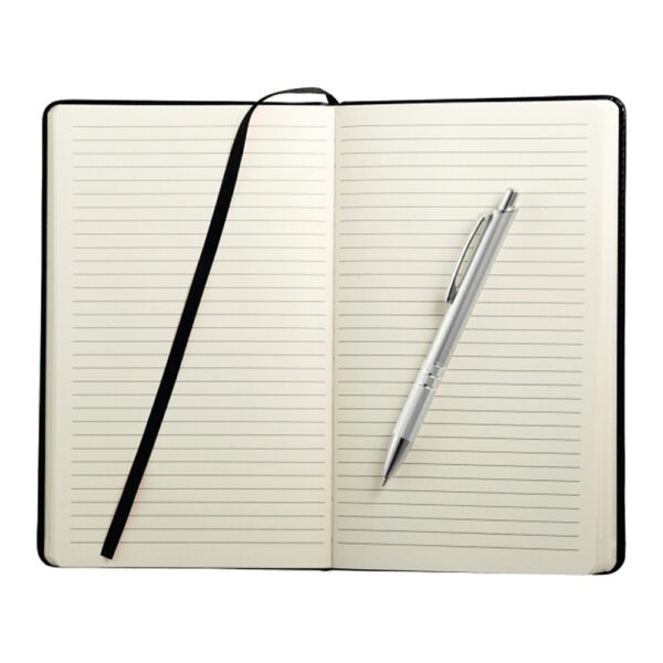 Alternative view of Hard Cover Bound Notebook w/ Pen