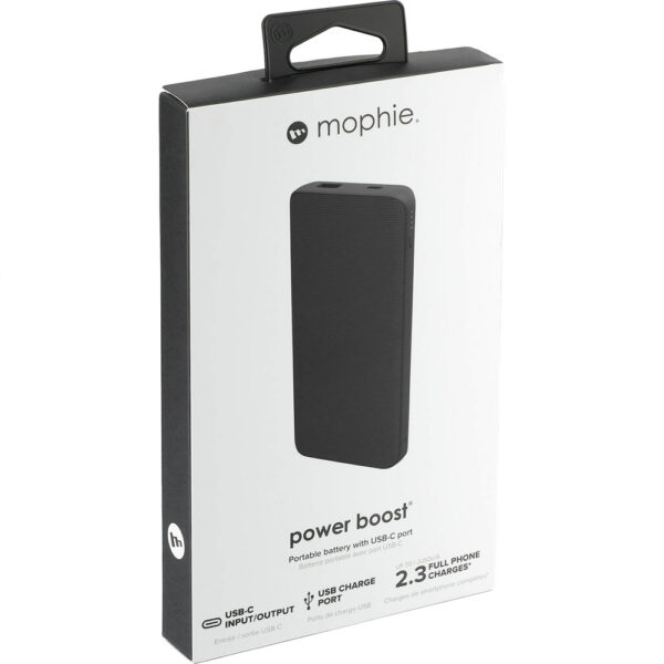 Alternative view of mophie® Power Boost 10,000 mAh Power Bank w/ USB-C Port
