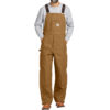 Carhartt® Firm Duck Insulated Bib Overalls
