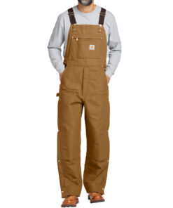 Carhartt® Firm Duck Insulated Bib Overalls