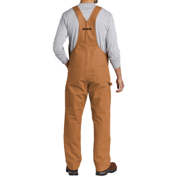 Alternative view of Carhartt® Duck Unlined Bib Overalls - QuickShip - 34x32
