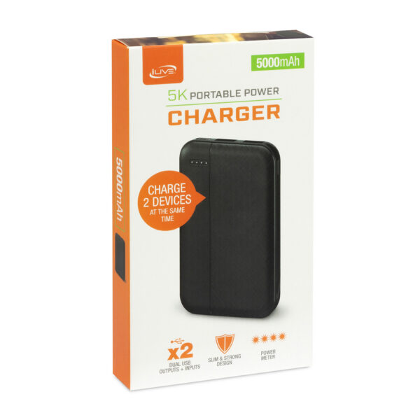 Alternative view of iLive 5K Power Bank