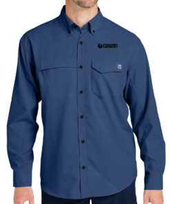 HUK Men's Tide Point Long Sleeve Shirt