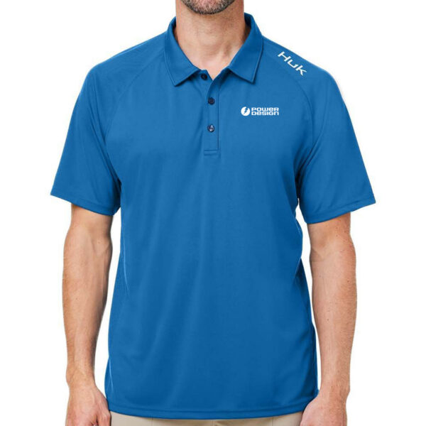 HUK Men's Lopro Solid Performance Polo