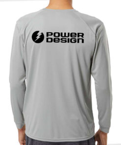 Alternative view of Performance UPF 50+ Long Sleeve Tee - Grey