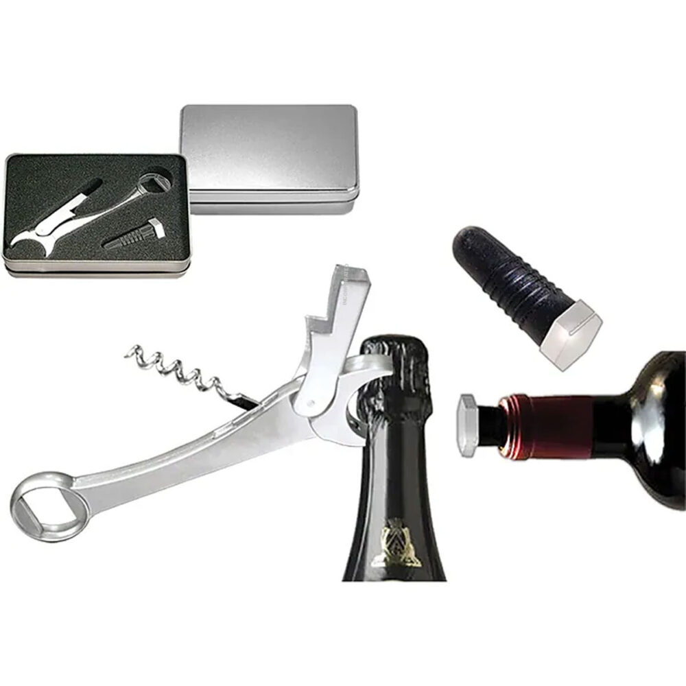 Alternative view of Wrench Bottle Opener & Stopper Set