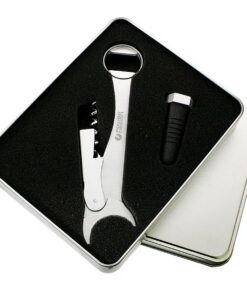 Wrench Bottle Opener & Stopper Set