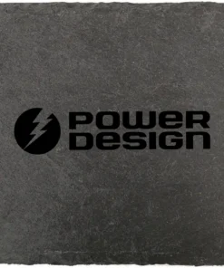 Square Slate Coasters - 4 Pack