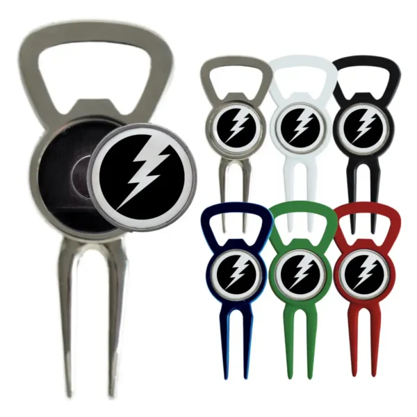 Magnetic Ball Marker Bottle Opener Divot Tool