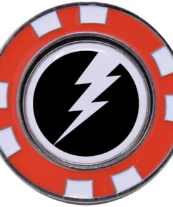 Metal Poker Chip w/Magnetic Ball Marker