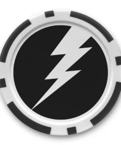 Alternative view of Poker Chip Ball Marker