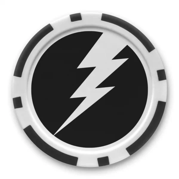 Alternative view of Poker Chip Ball Marker