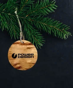 3" Wood Ornament - Round