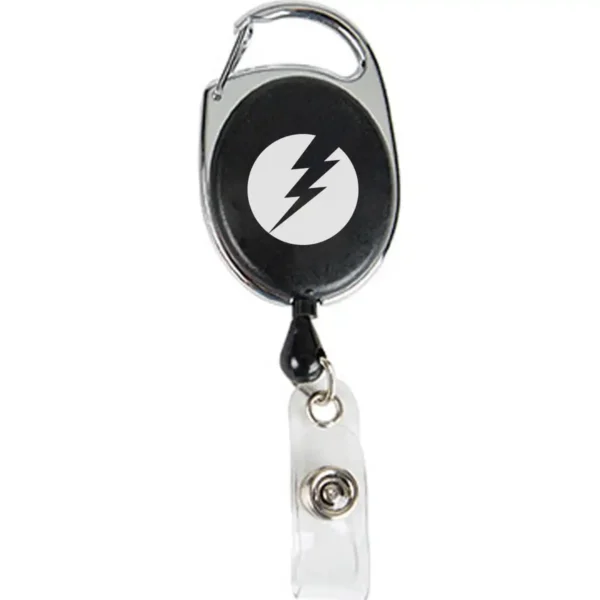 Retractable Badge Reel w/ Pocket Clip