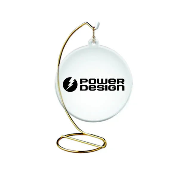 Alternative view of 3" Sun Catcher Acrylic Ornament