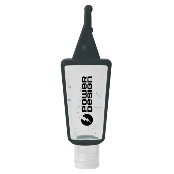 1 Oz. Hand Sanitizer In Silicone Holder