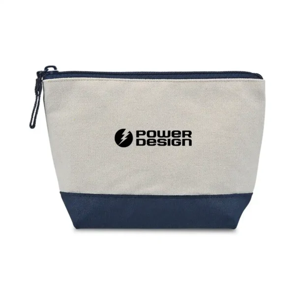 Canvas Zippered Pouch