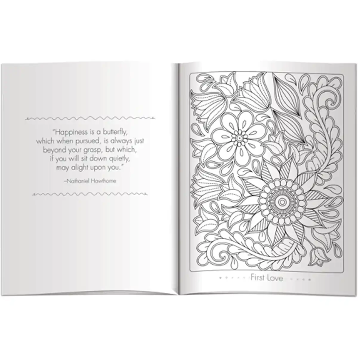 Color Comfort - Hues of Happiness (Flowers) Coloring Book - Image 3