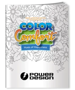 Color Comfort - Hues of Happiness (Flowers) Coloring Book