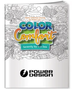 Color Comfort - Serenity by the Sea (Sea Shells & Beaches) Coloring Book