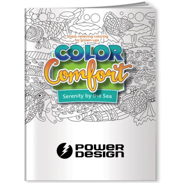 Color Comfort - Serenity by the Sea (Sea Shells & Beaches) Coloring Book