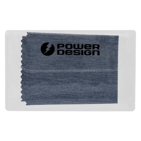 Heathered Cleaning Cloth In Case