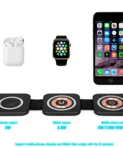 Alternative view of Luxe 3-in-1 Wireless Charger